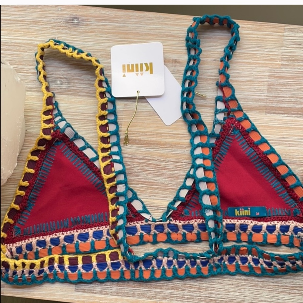 KIINI - Soley triangle bikini top - size medium - Picture 5 of 5
